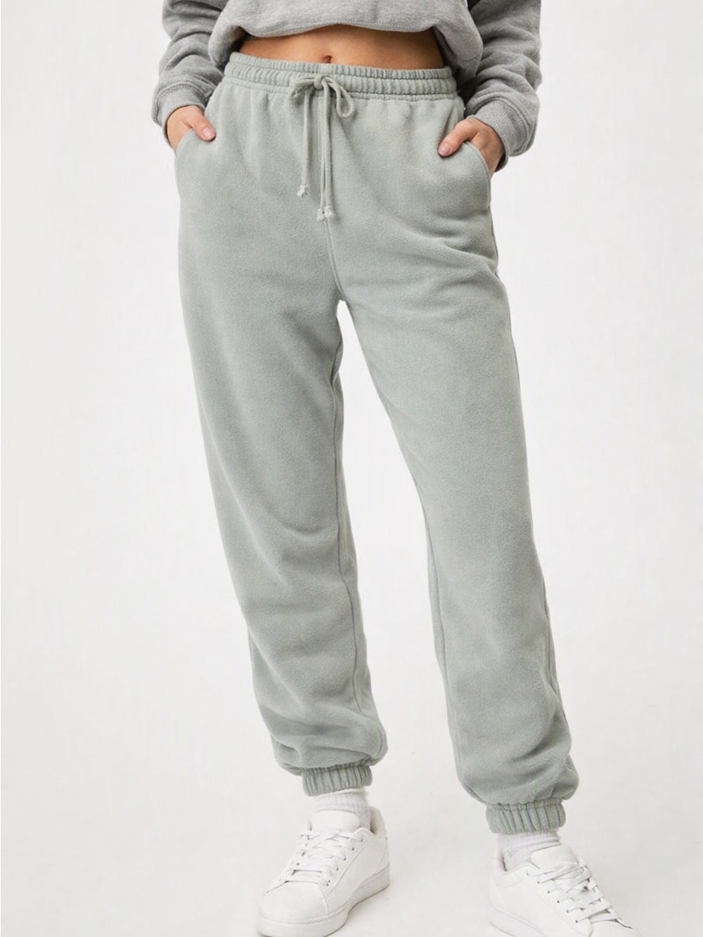 Cotton On Fleece Joggers – Sage Green Size S